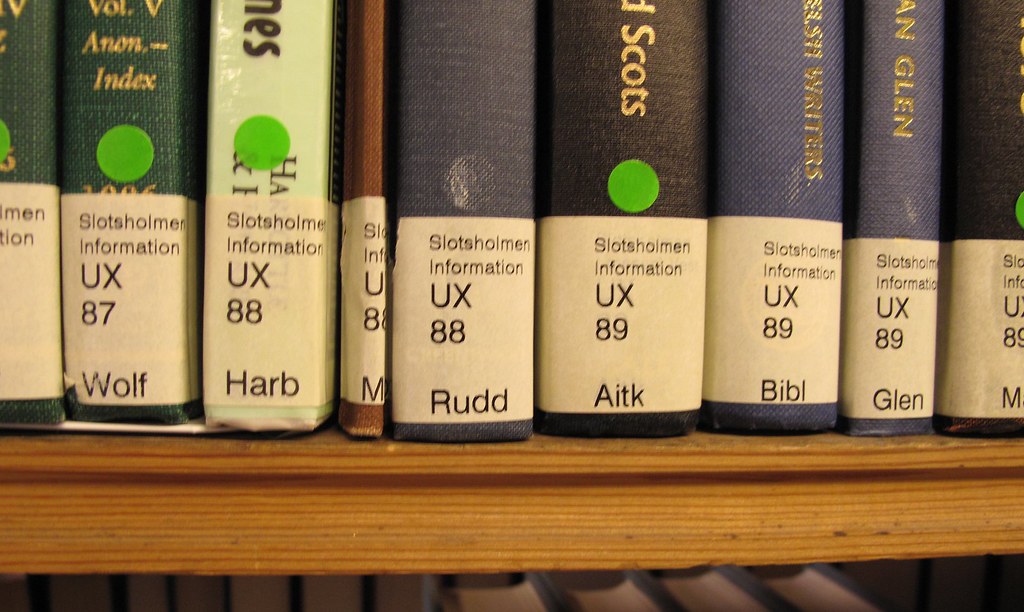 Shelf marks on Spine label Nordic Innovative User group Ma… Flickr