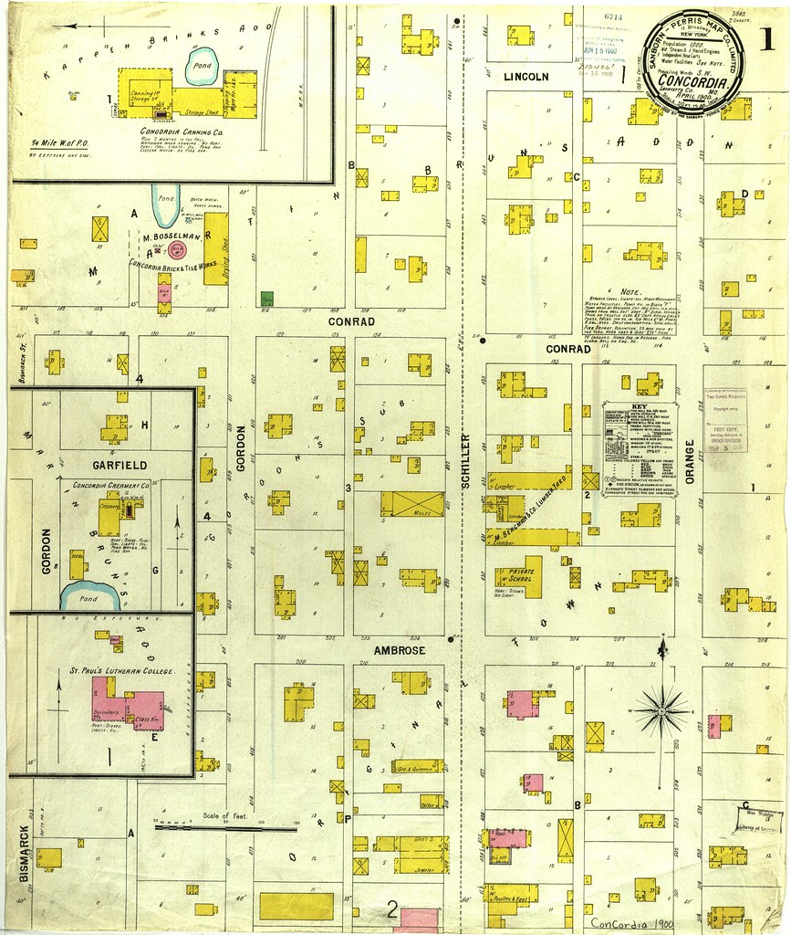 1900SanbornMap1 Sanborn Fire Insurance Map of Concordia, M… Flickr