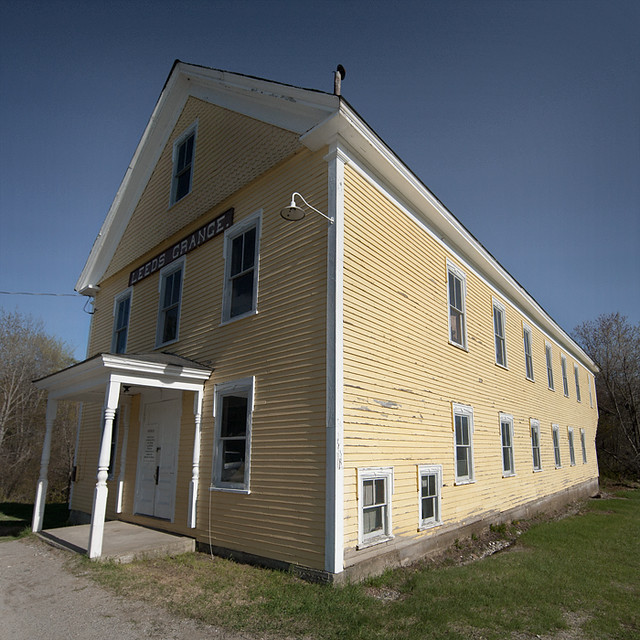 Leeds Grange 99 Leeds, Maine Bill Duffy Flickr