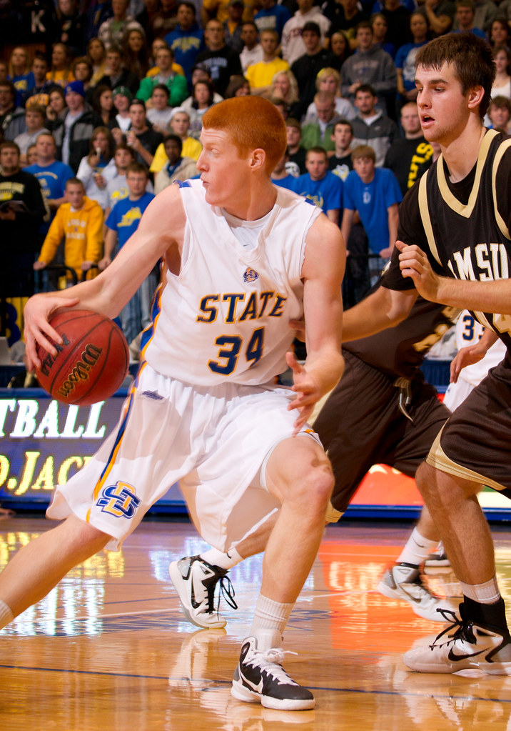 SDSU vs SMSU Men's Basketball Stoneberger Flickr