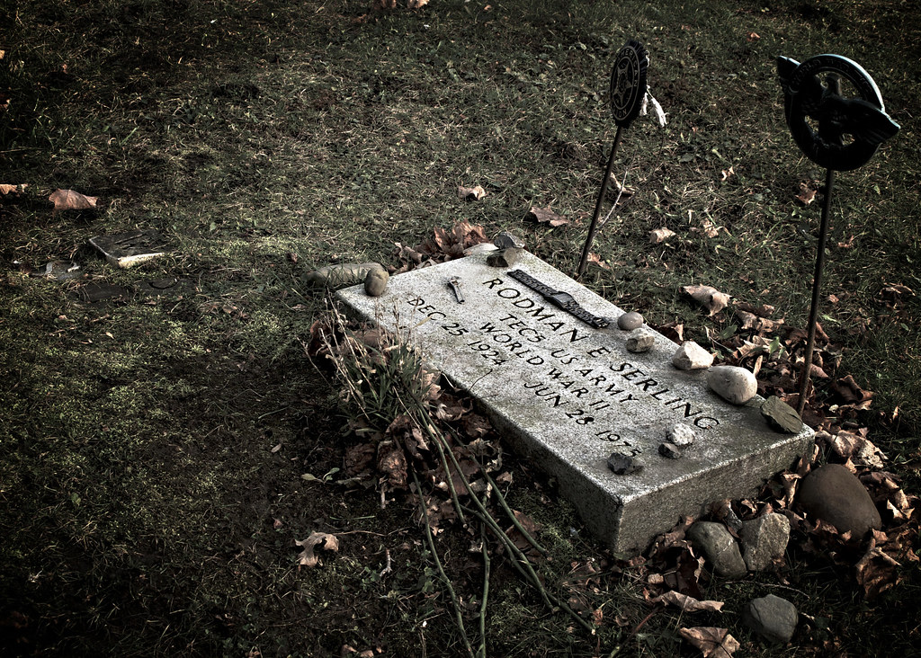 Rod Serling's Grave, Interlaken NY druc14 (Drew M) Flickr