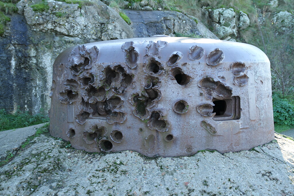German Pill Box In 1944 the Allies went to retake St Malo,… Flickr