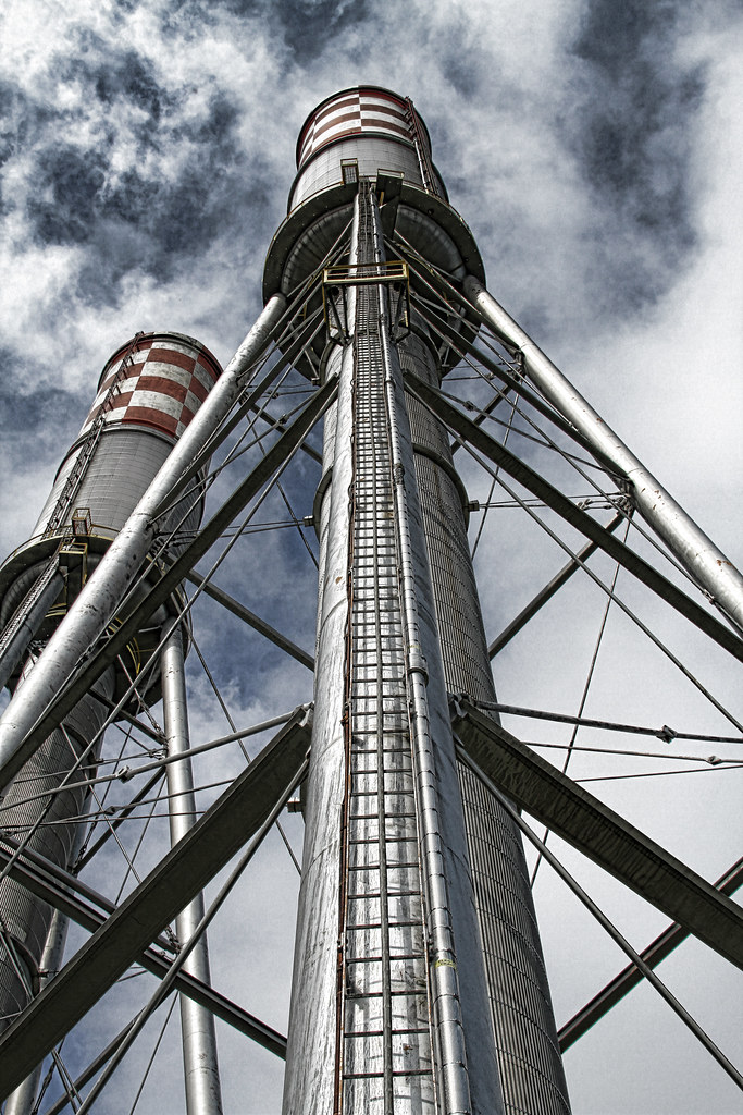 Surge of Power Surge tanks for the hydroelectric station i… Flickr