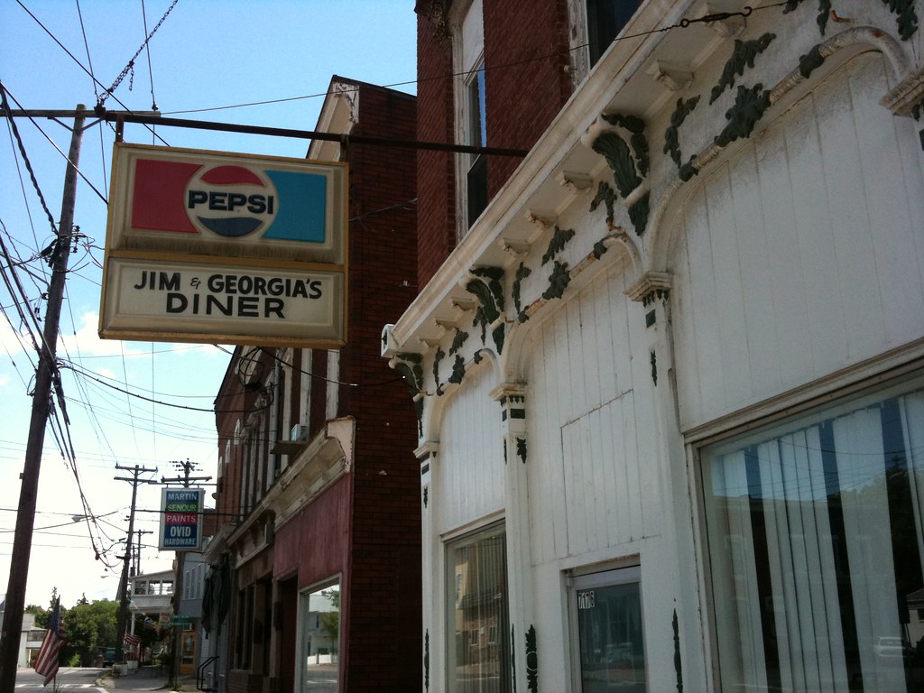 Jim and Diner Ovid, NY Flickr