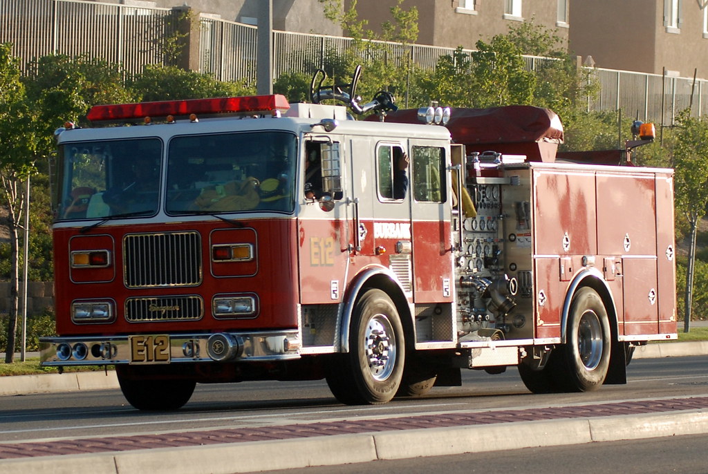 BURBANK FIRE DEPARTMENT (BFD) ENGINE 12 BFD Fire Engine E1