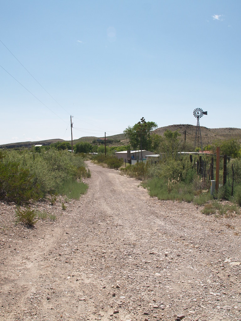 Shafter Texas Ghost Town small old mining town in the Chih… Flickr
