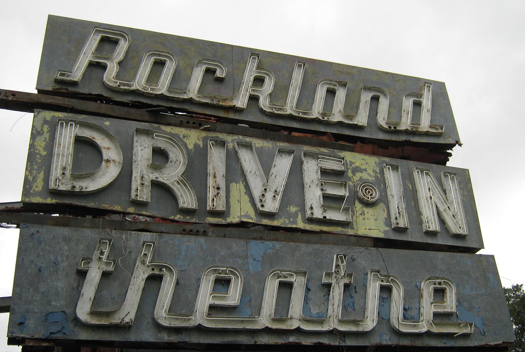 Rockland Drive In Theatre Sign Steve Flickr