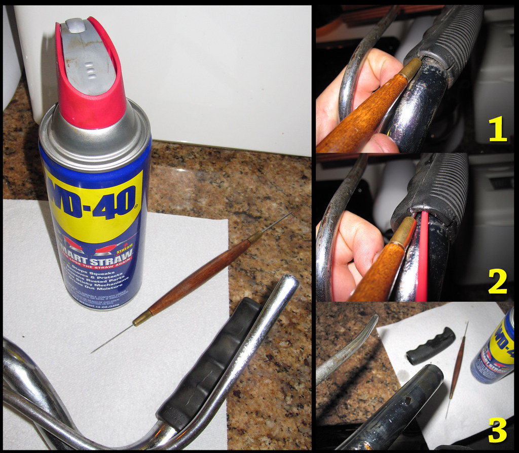 How to Remove Mountain Bike Grips Step by Step