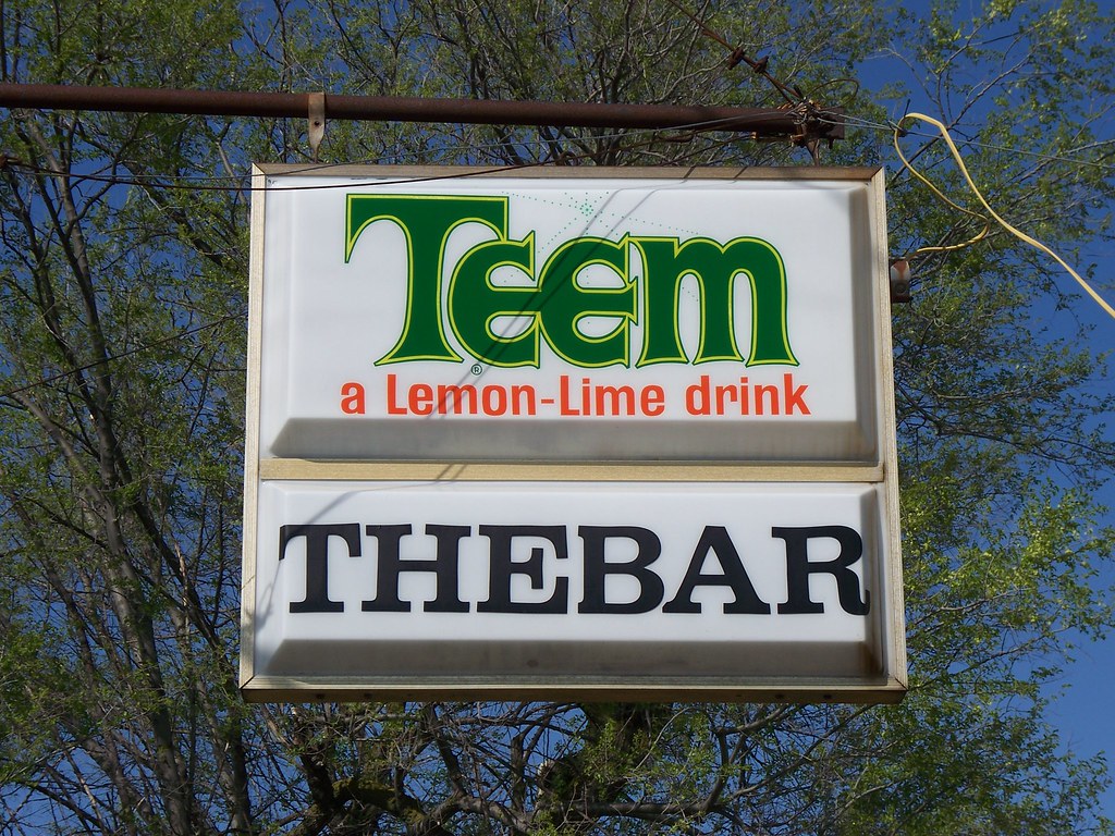 OH Kenton The Bar Teem sign for The Bar in Kenton, Ohio.… Ken