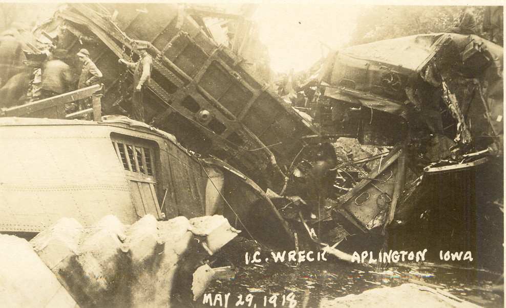 Aplington, Iowa, Illinois Central Railroad Train Wreck Flickr