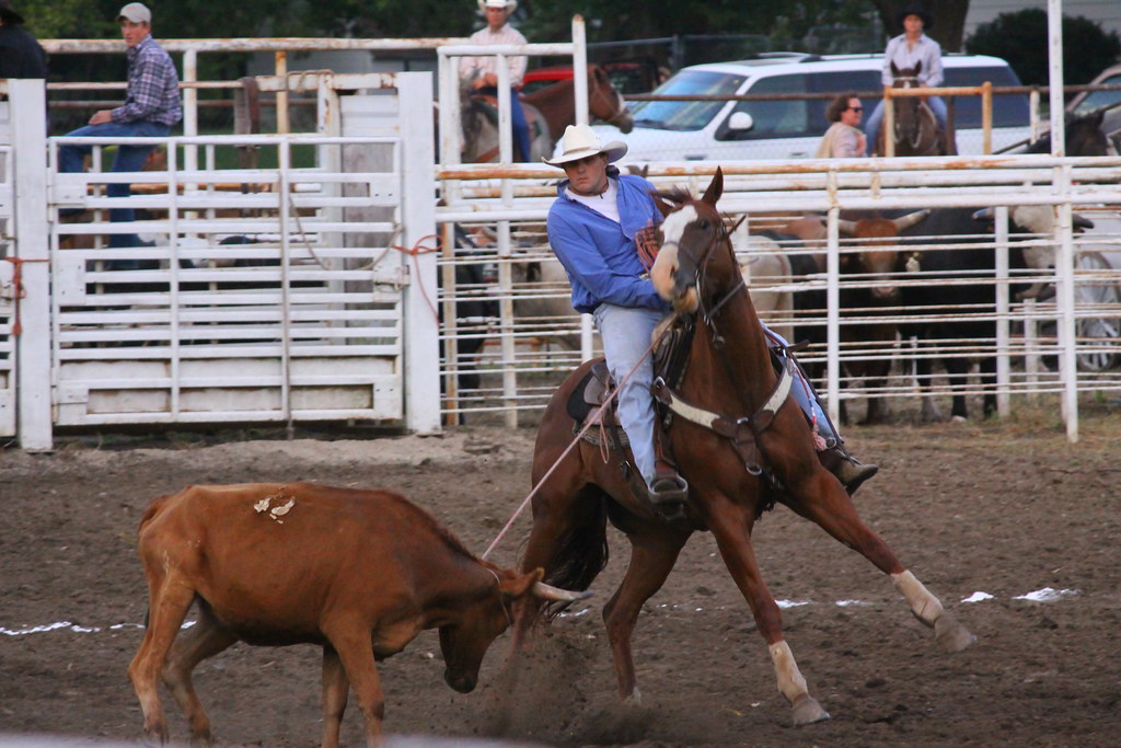 Rodeo at Eskridge,KS Steve Hall Flickr