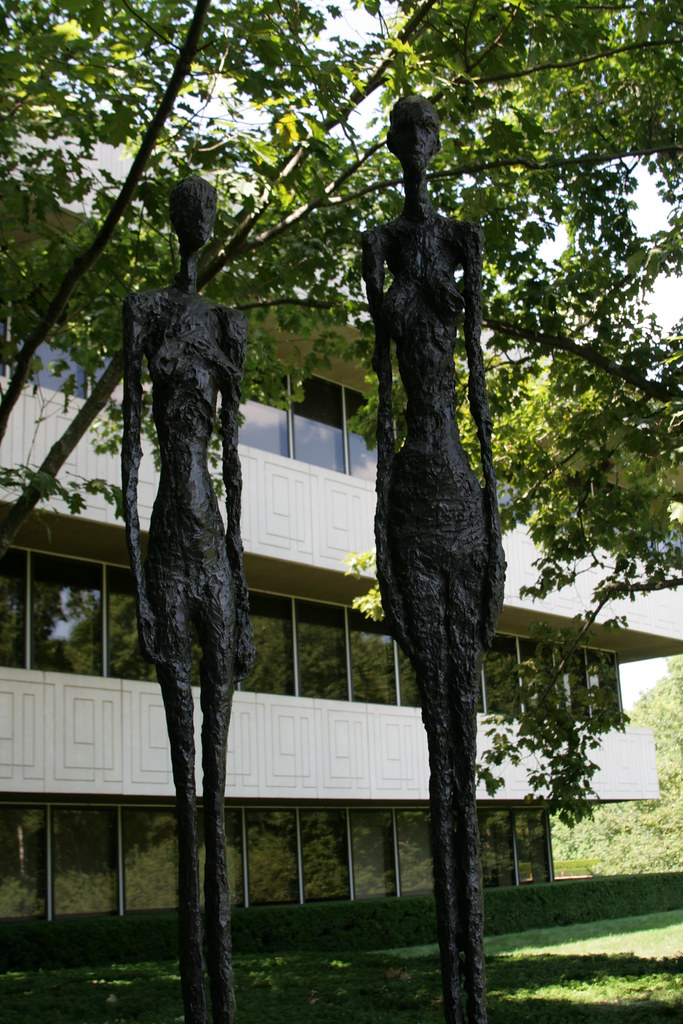 Pepsico Sculpture Garden Alberto Tall Woman II and III