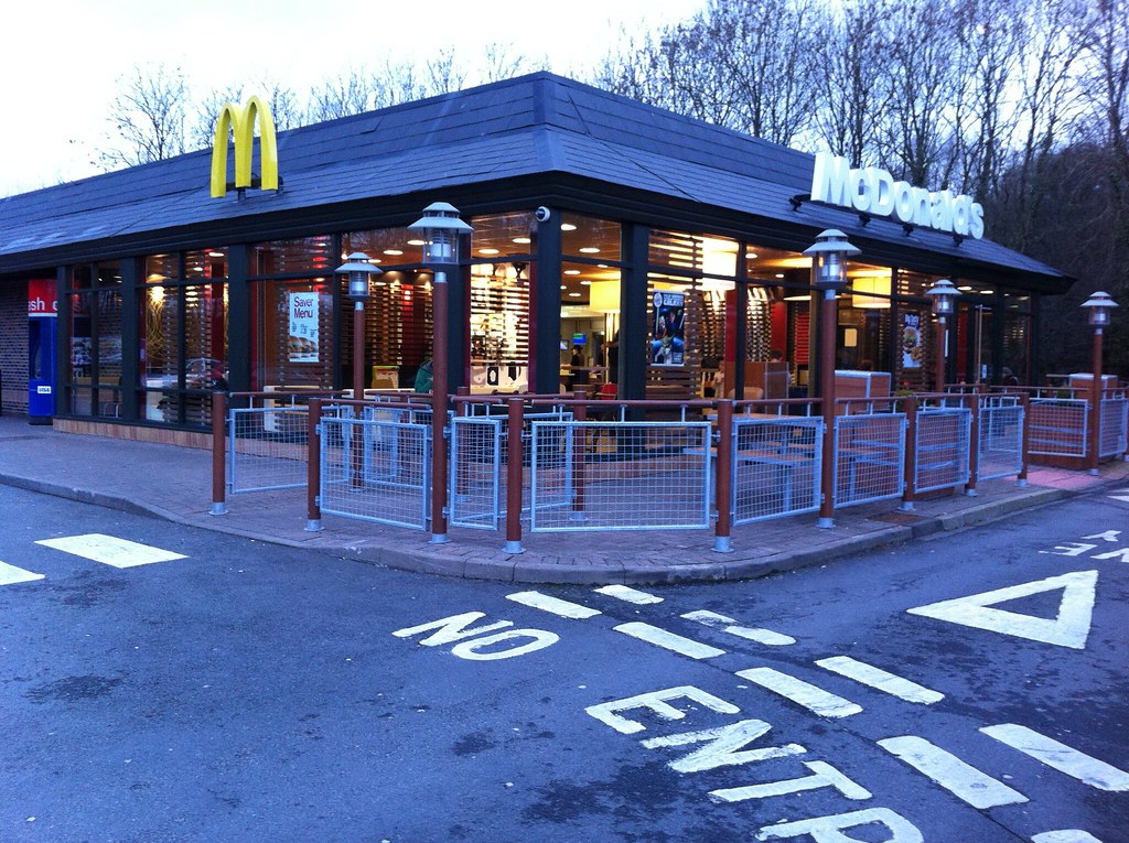 McDonald's, The Coldra, Newport. By Junction 24 of the