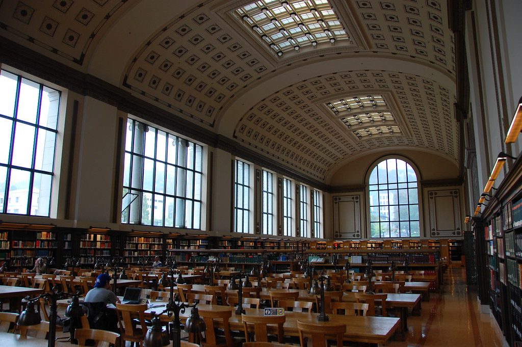 Reading Hall of the Charles Franklin Doe Library, UC Berke… Flickr