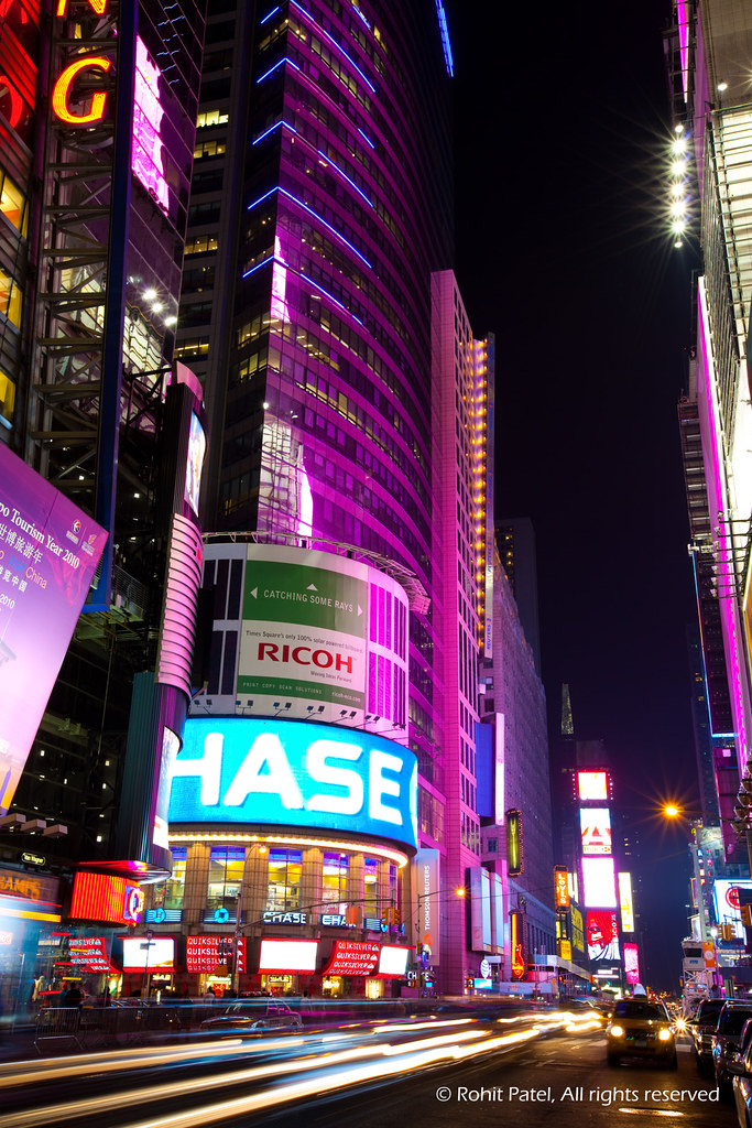 Times Square at Night Times Square, New York Flickr