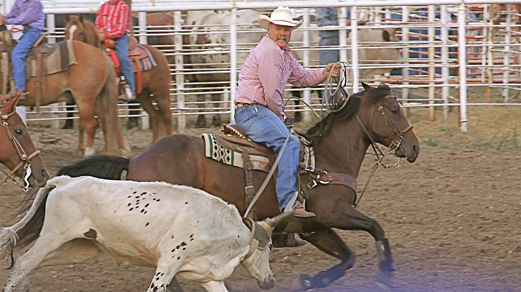 Rodeo at Eskridge,KS Steve Hall Flickr