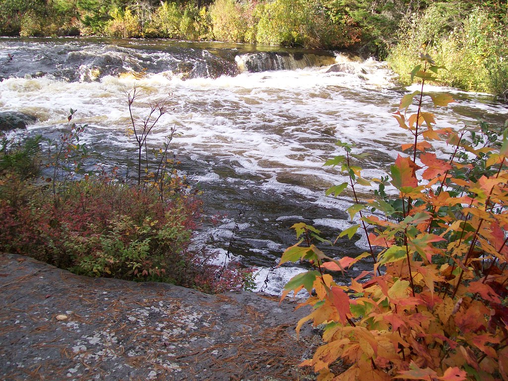 Hatch falls upper falls Taken in Blanchard township, Pis… Flickr