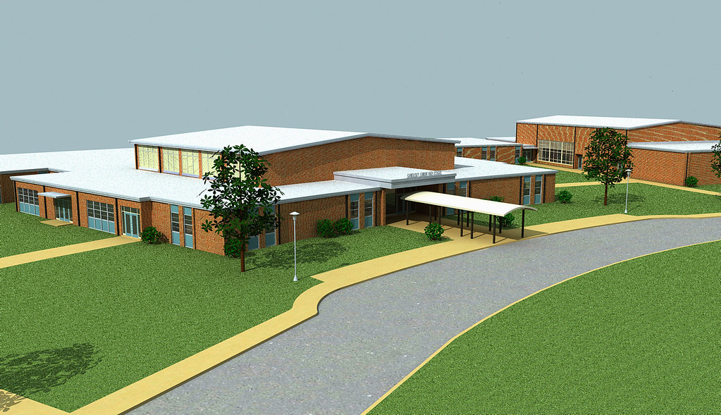 virtual model of Sandusky Jr. High School, Lynchburg,Virgi… Flickr