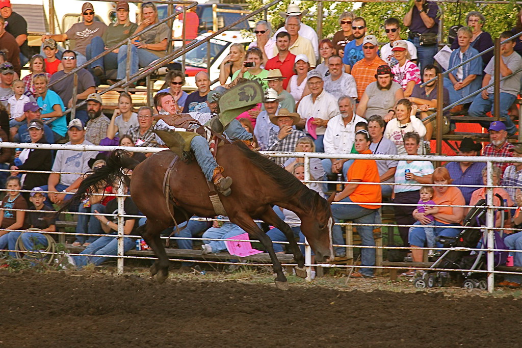 Rodeo at Eskridge,KS Steve Hall Flickr