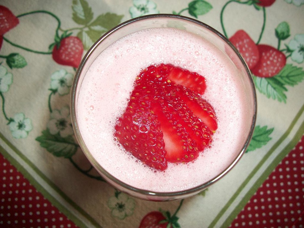 Mouse de Suco Clight de Morango Mousse de Suco Clight Bata… Flickr