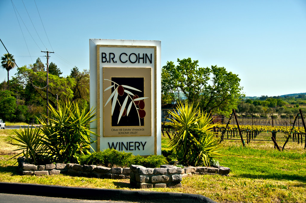 BR Cohn Winery, Sonoma Valley sign for BR Cohn Win… Flickr