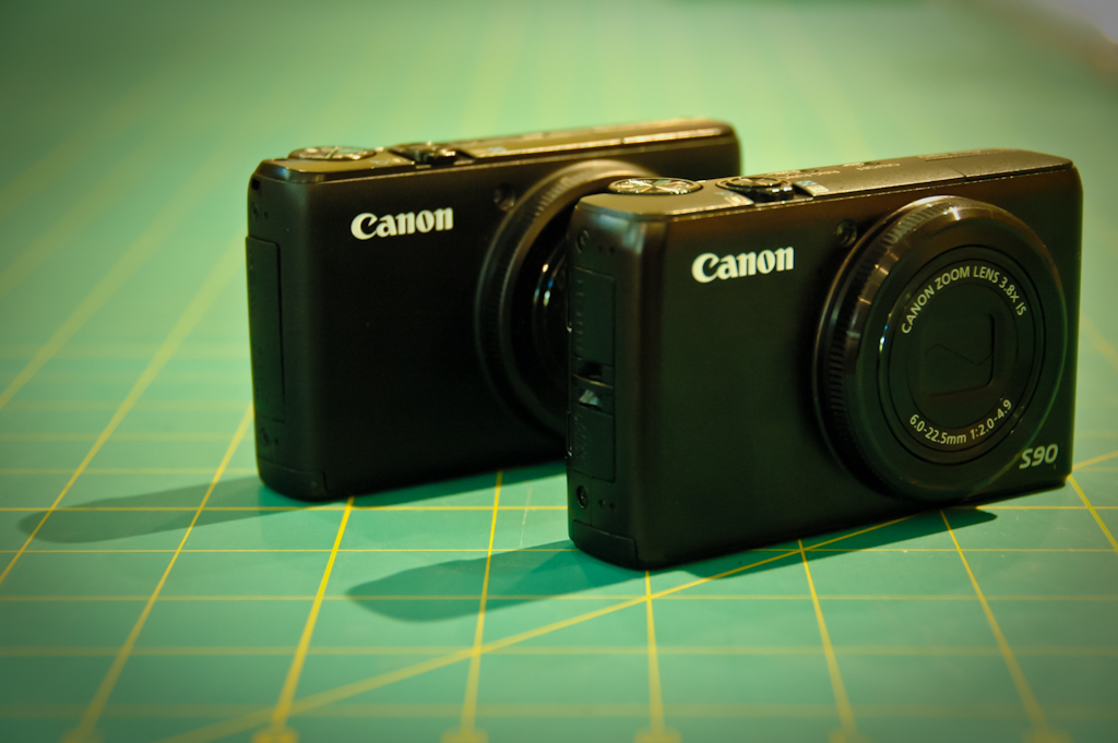 Canon S90 vs. S95 My mom liked my S90 so much that she wen… Flickr