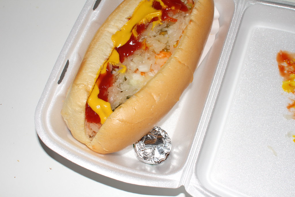 Veggie Hot Dog in Vancouver My favorite place for a late n… Flickr