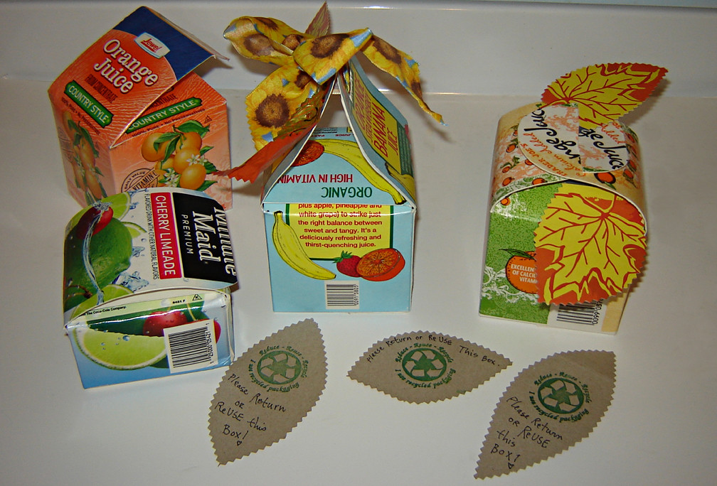 Juice Box Gift Containers 2 of 2 photos continued from l… Flickr
