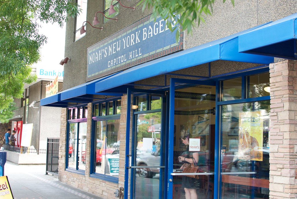 Noah's New York Bagels Seattle, WA outside in Capitol Hi… Flickr