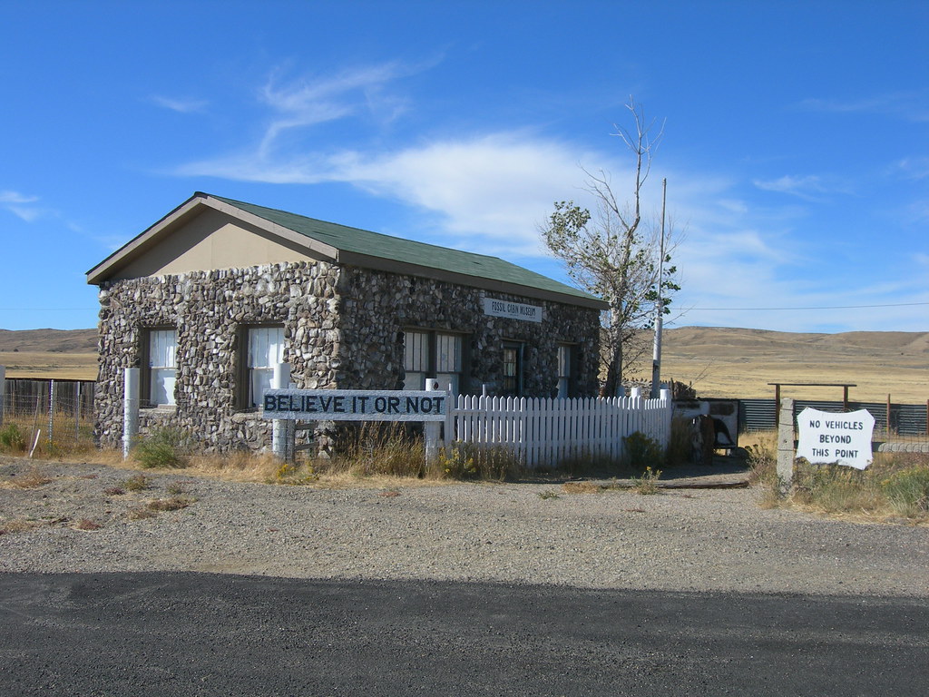 The Fossil House On US Hwy 30287 at the CarbonAlbany Cou… Flickr