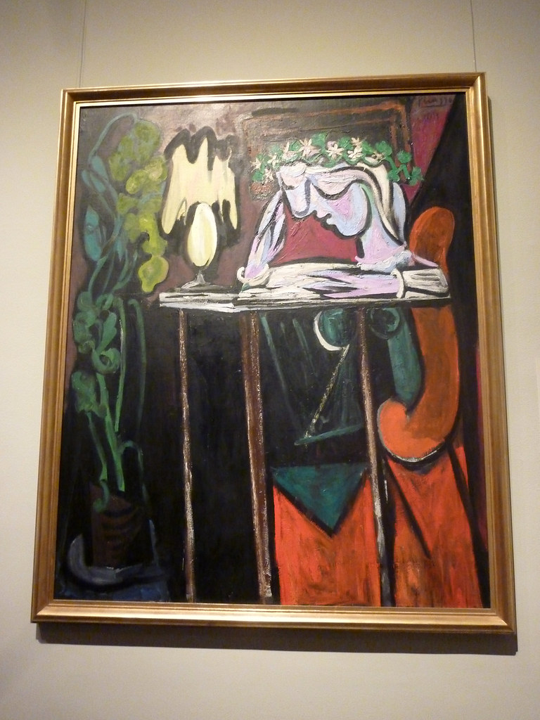 “Reading at a Table” by Pablo Picasso (1934) The Metropoli… Flickr