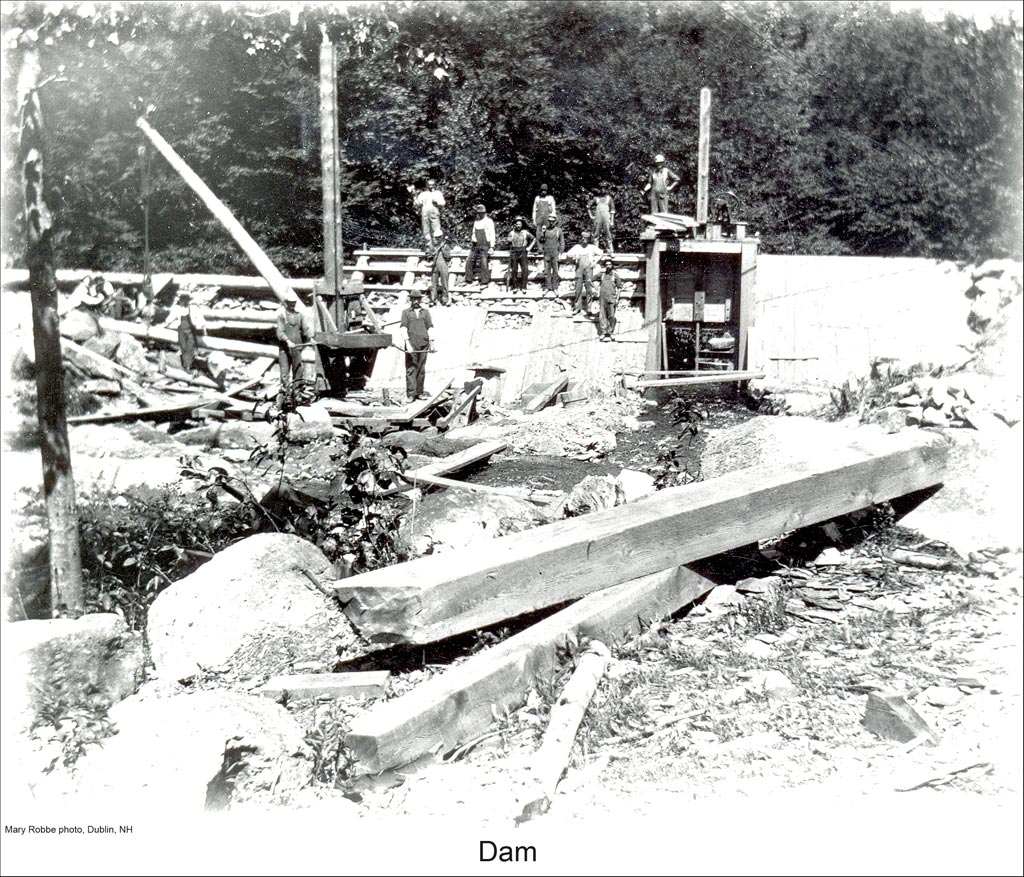Dam Construction in Dublin New Hampshire TITLE Dam Constru… Flickr
