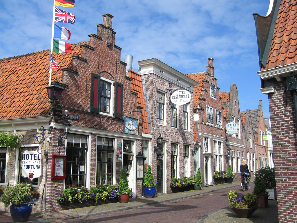 Edam Façades sur Spuistraat (3) Edam House frontages … Flickr