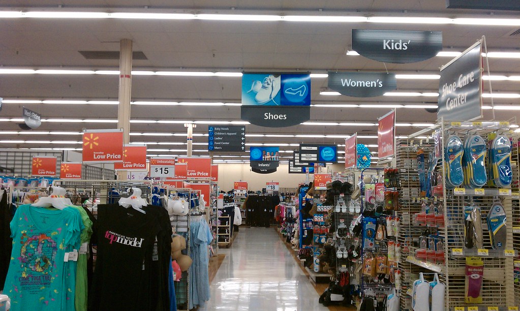 WalMart Blue Earth, Minnesota Shoes Nathan Bush Flickr