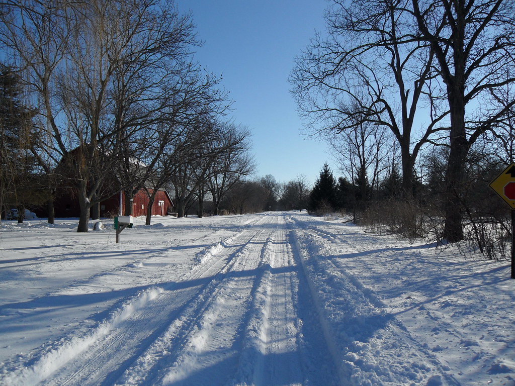 Fisk Road, Clinton Michigan 2011 Blizzard. Nice day for a … Flickr