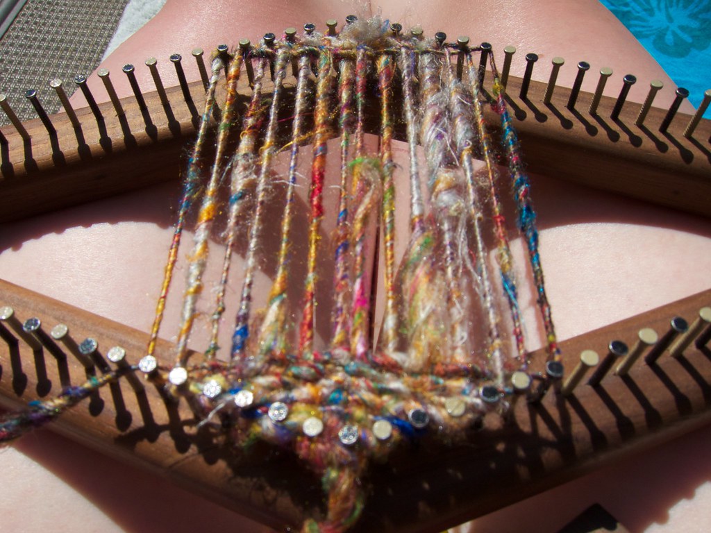 Diamond Lap Loom Lap looms make very nice poolside compani… Regina