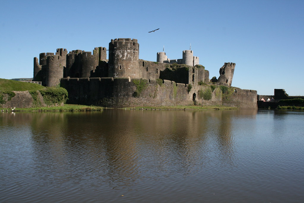 Caerphilly Castle Gilbert de Clare also built Castell Coch… Flickr