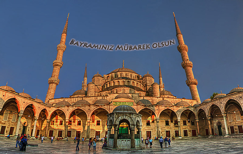 Eid Mubarak Bayram Mübarek Olsun . Eid Mubarek Ramazan Bayraminiz Mubarek Olsun Copyright C Flickr