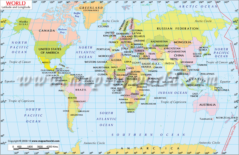 World Map with Latitude and Longitude | www.mapsofworld.com/… | Flickr