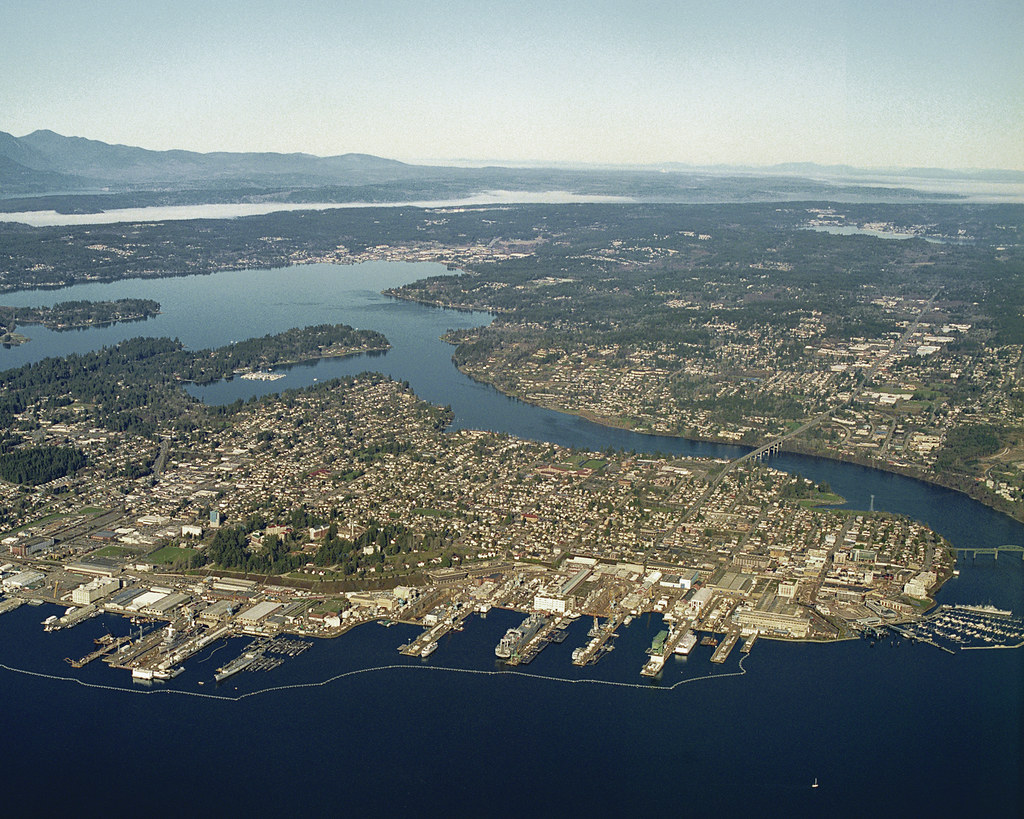Aerial of PSNS & IMF Bremerton Site a photo on Flickriver