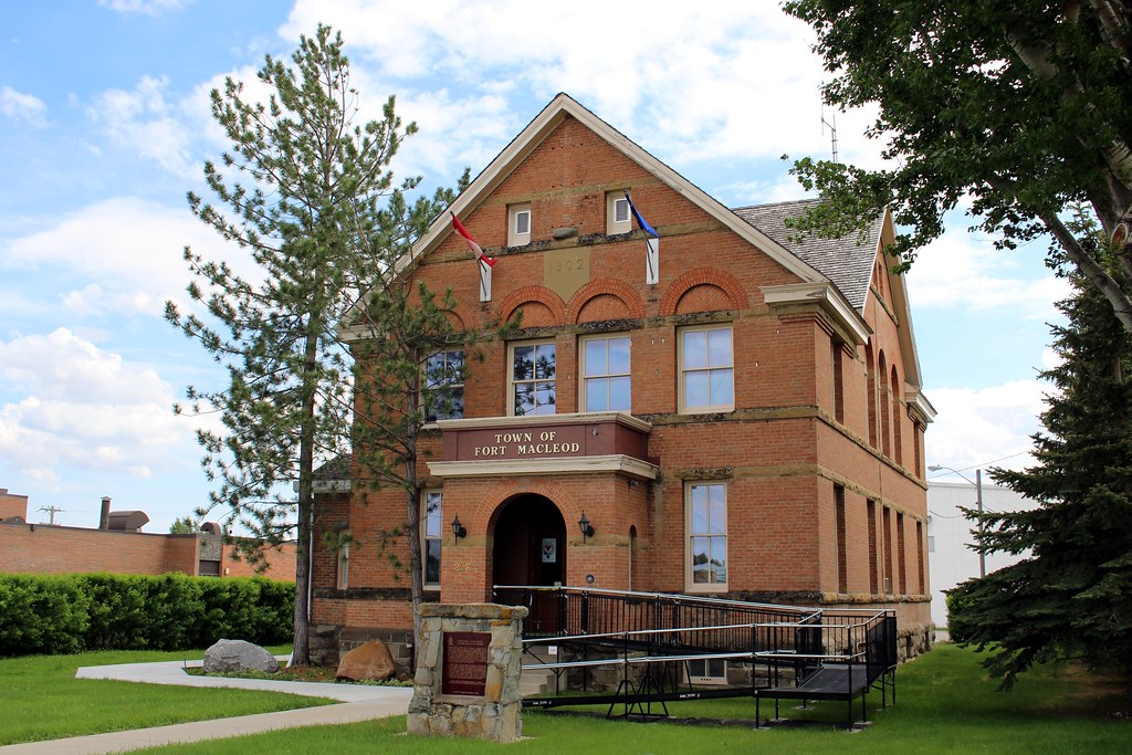 Old Fort Macleod Courthouse (Fort Macleod, Alberta) Flickr