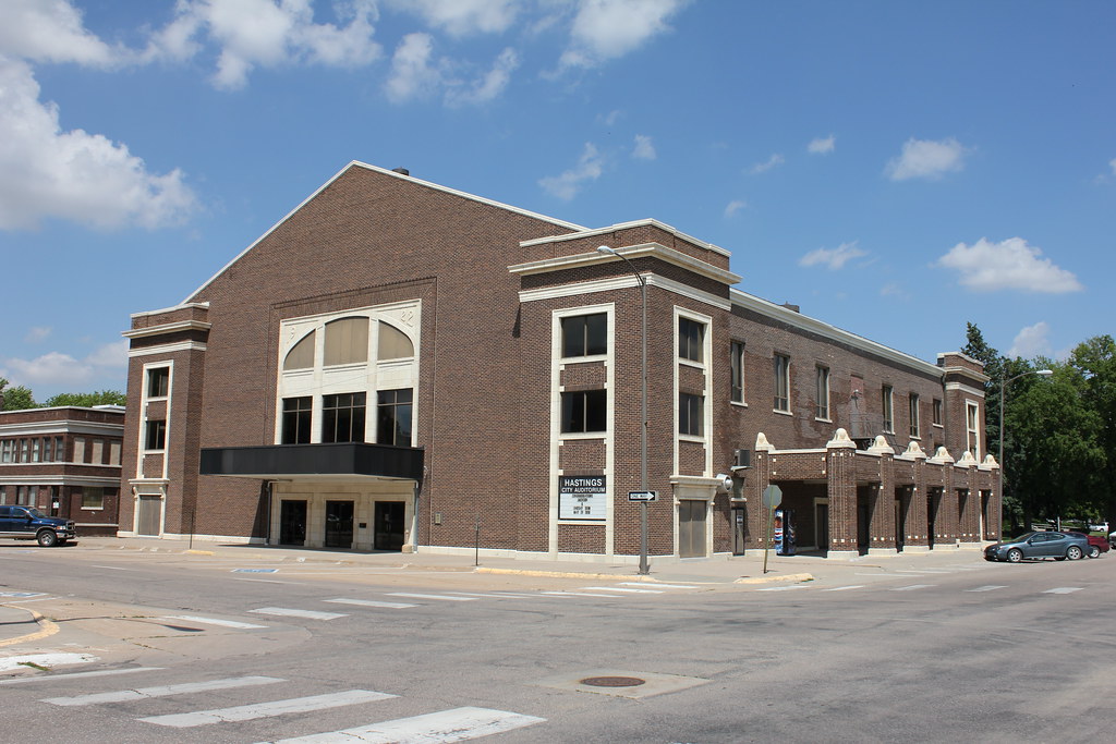 Hastings City Auditorium Hastings, NE Tom McLaughlin Flickr