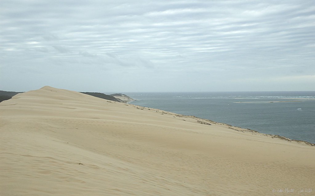 La Dune du Pilat Vers l'océan Atlantique. Pilat ou Pyla