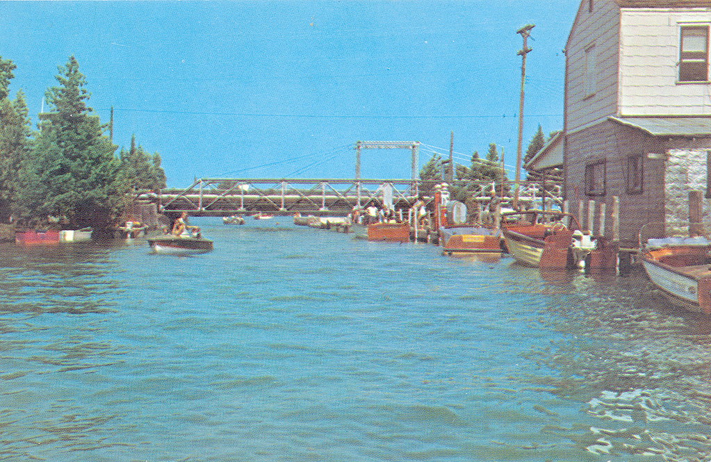 Torch Lake MI Unusual Torch River Bridge View from the Wat… Flickr