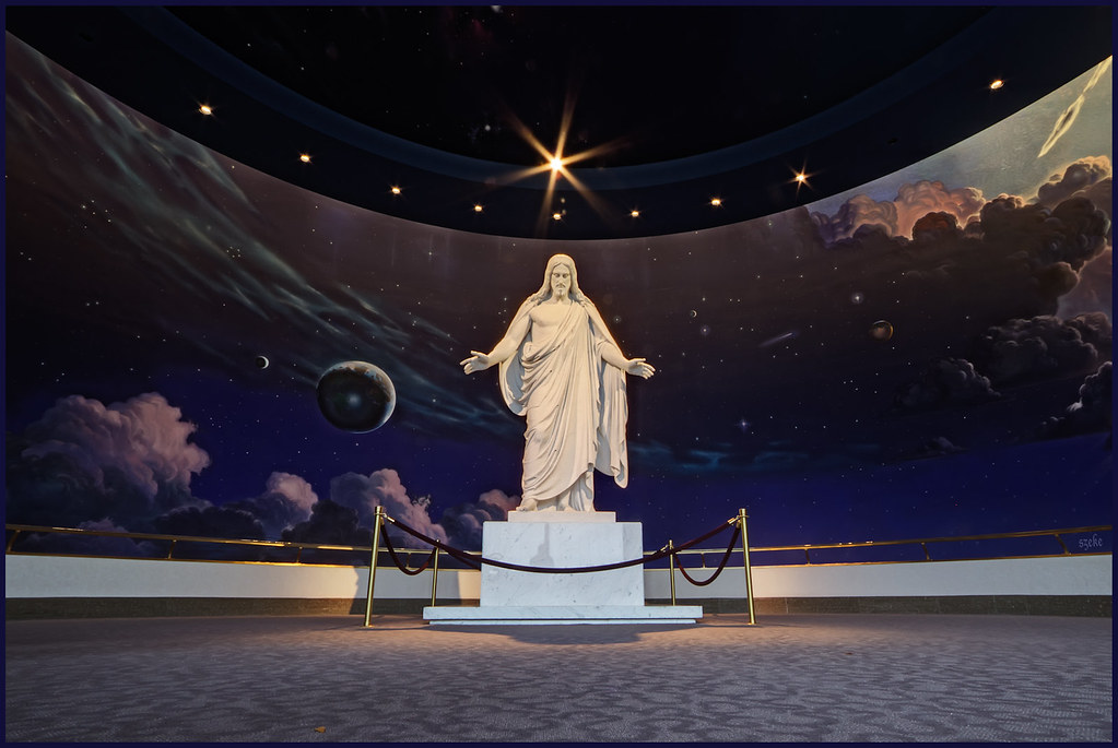 Christus Statue, Salt Lake City Christus statue in the Nor… Flickr