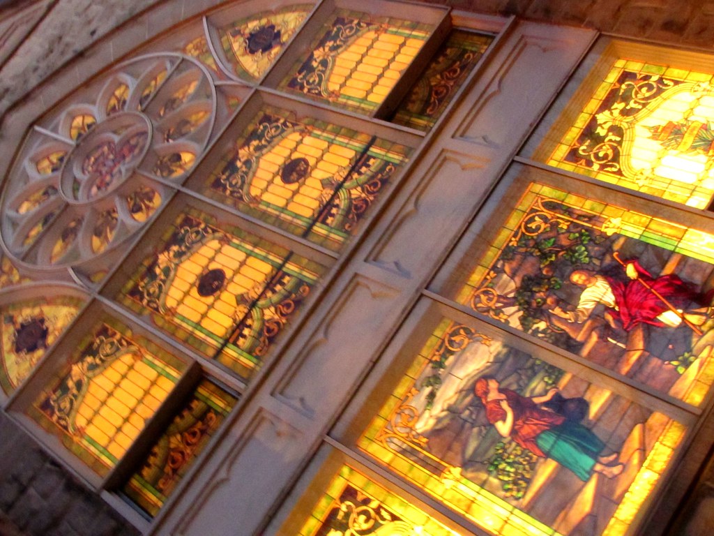 Warm Buttery Stained Glass Iowa City Adrianne Behning Photography
