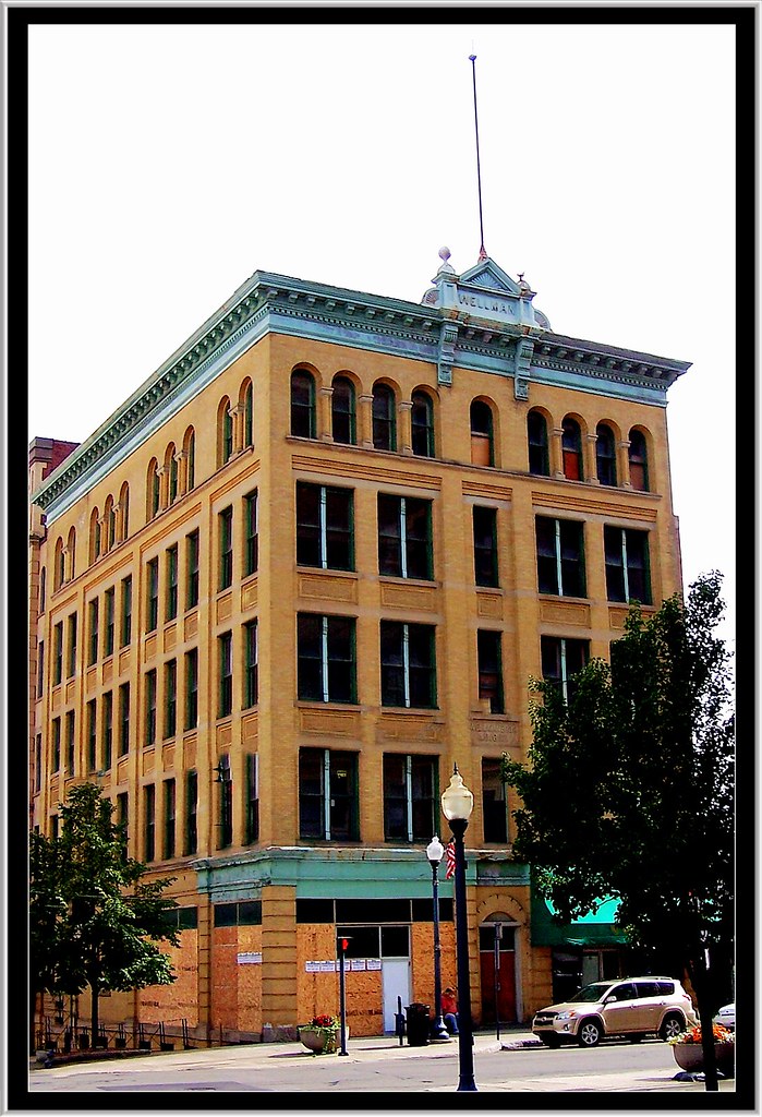 Jamestown NY Wellman Block The Wellman Building, also kn… Flickr