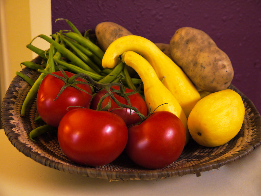 Farm Fresh Vegetables We picked up some wonderful fresh ve… Flickr