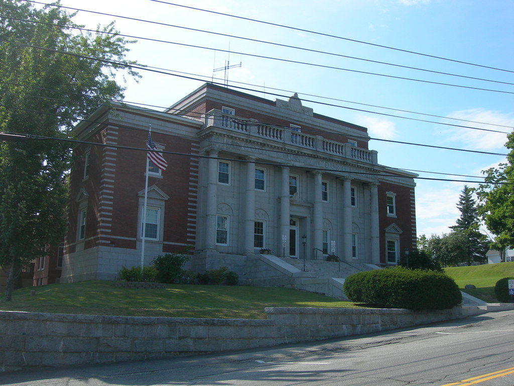 Hancock County Courthouse Ellsworth, Maine Constructed in … Flickr