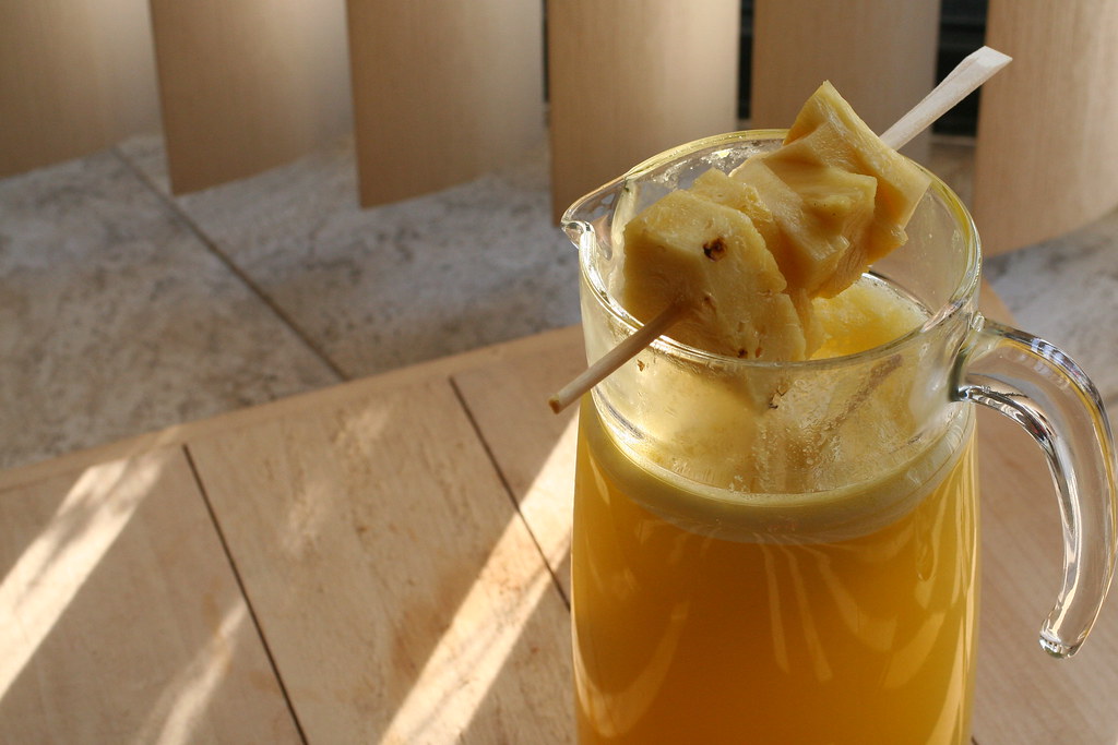 Pineapple Ginger Agua Fresca whitneyinchicago.wordpress.co… Flickr